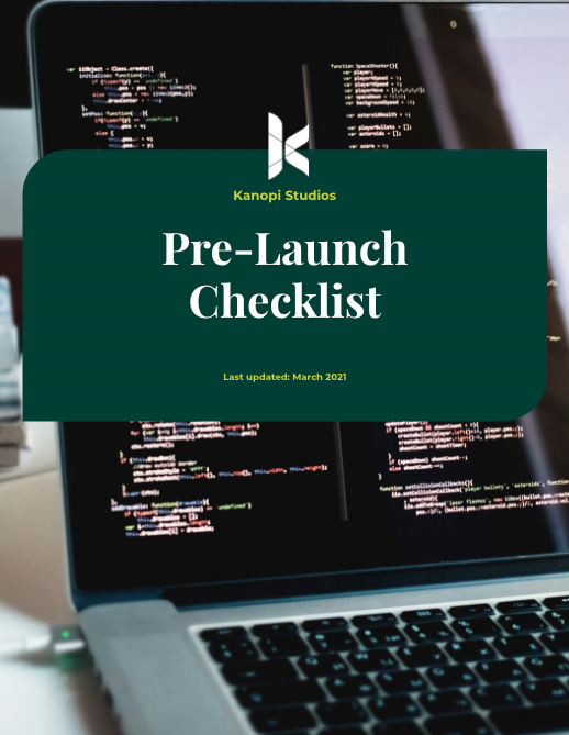 PreLaunch Checklist